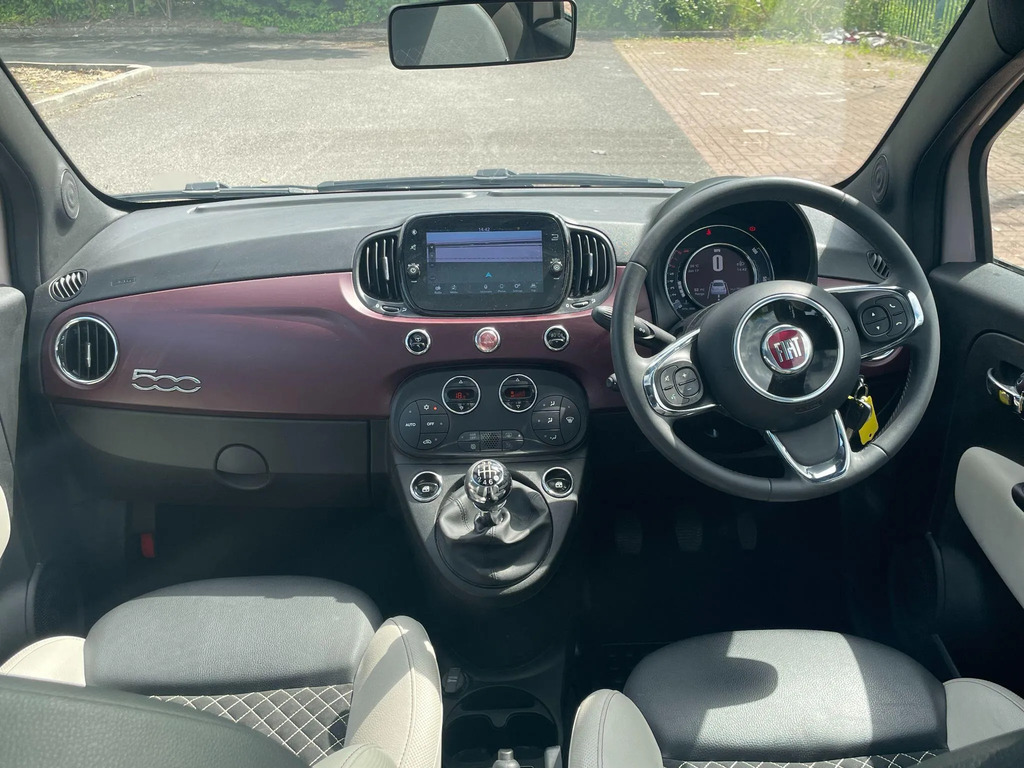 Fiat 500 500 Star Mhev Red #12