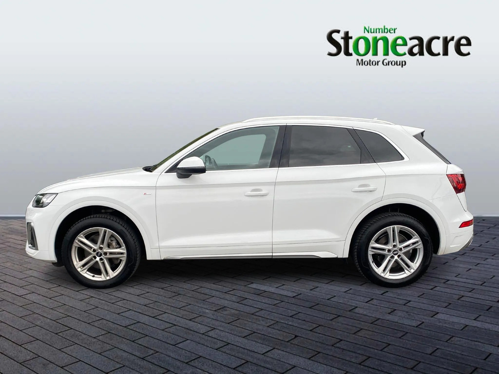 Audi Q5 2.0 Tdi 40 S Line S Tronic Quattro Euro 6 Ss White #5