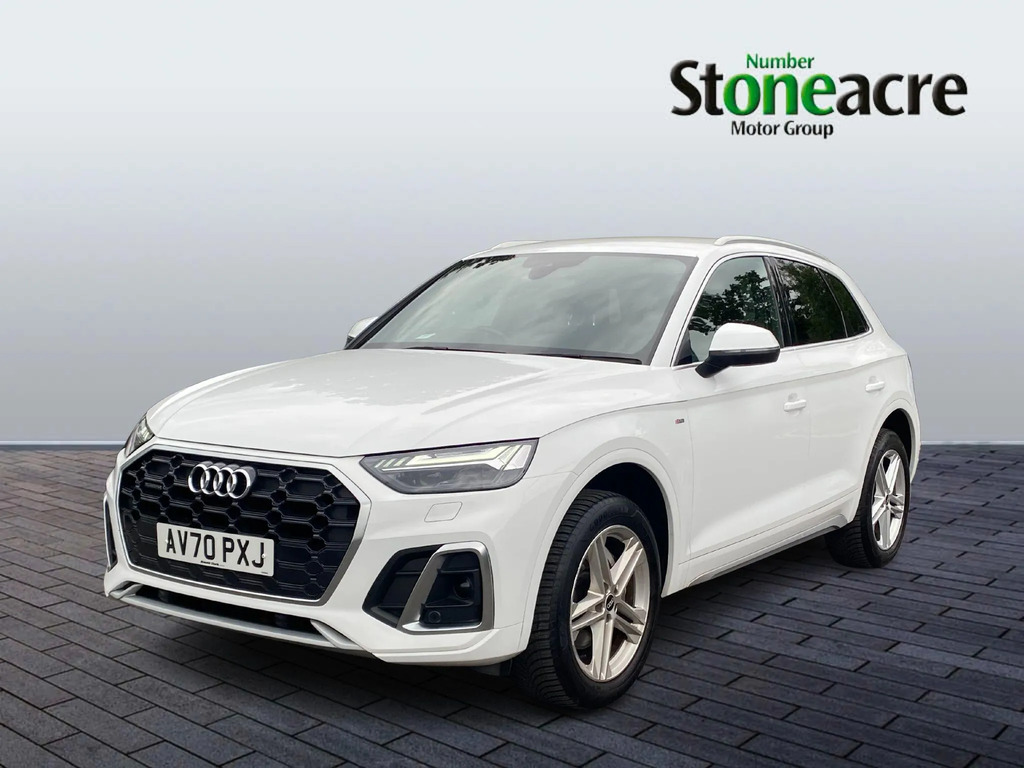 Audi Q5 2.0 Tdi 40 S Line S Tronic Quattro Euro 6 Ss White #3