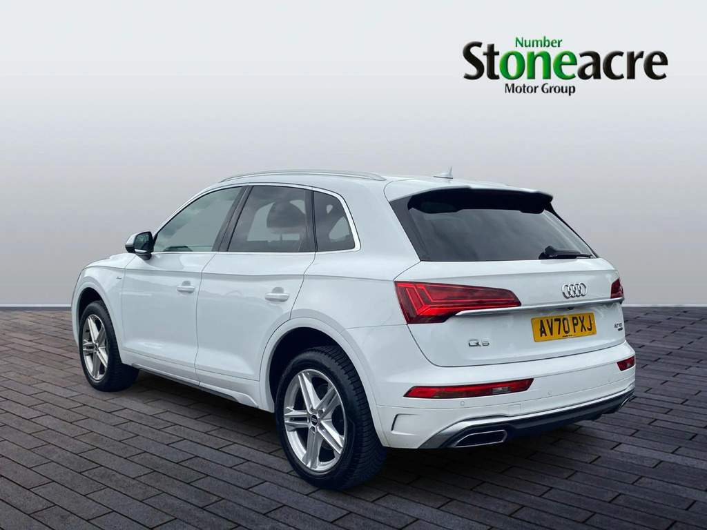 Audi Q5 2.0 Tdi 40 S Line S Tronic Quattro Euro 6 Ss White #4