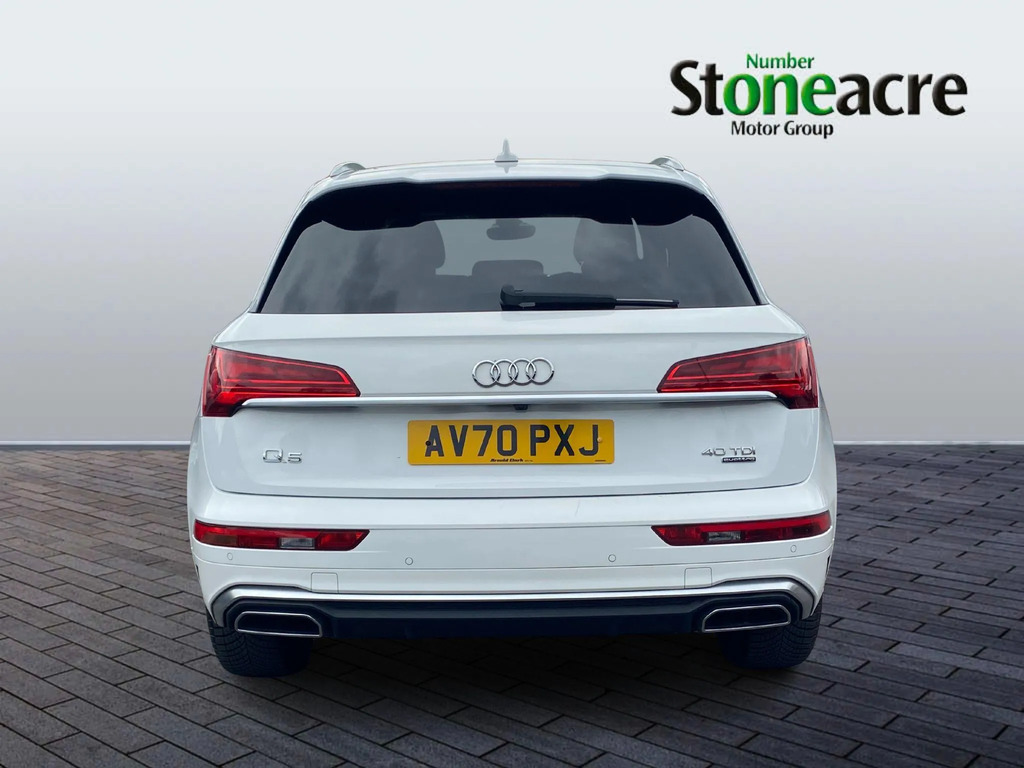 Audi Q5 2.0 Tdi 40 S Line S Tronic Quattro Euro 6 Ss White #6