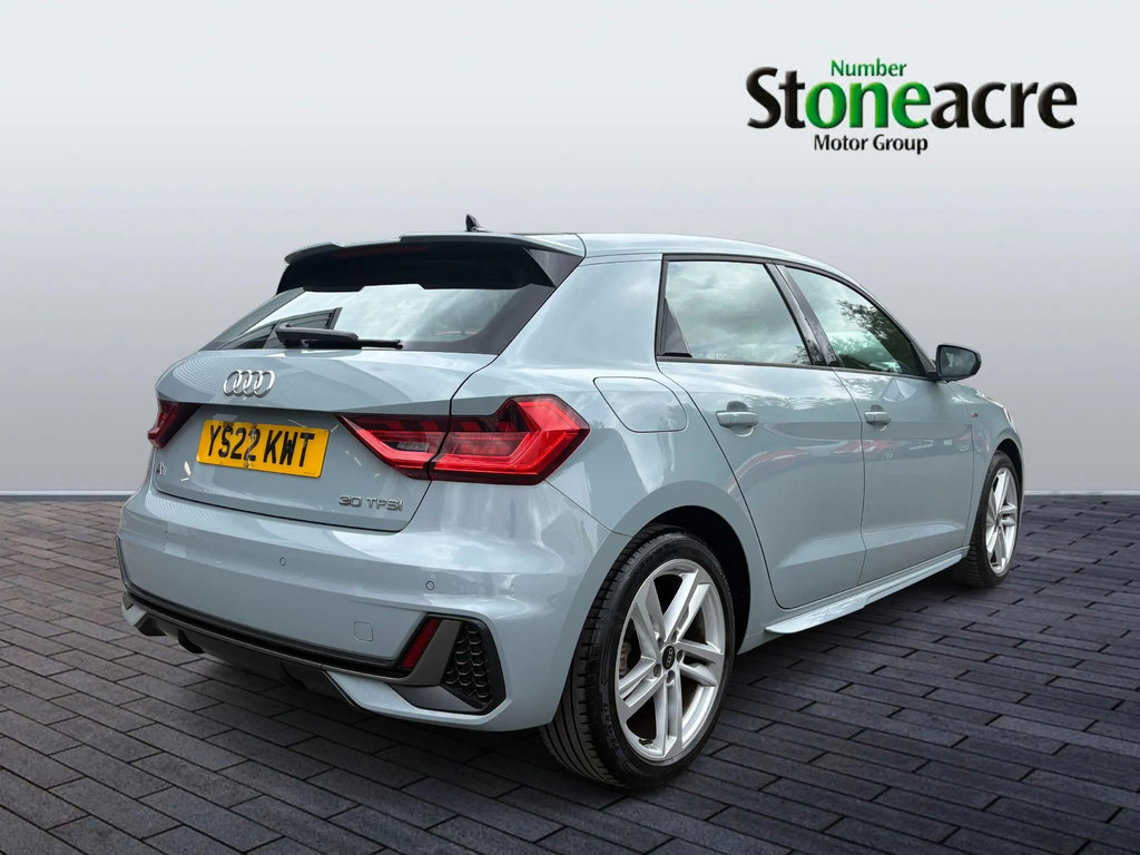 Audi A1 1.0 Tfsi 30 S Line Sportback S Tronic E Grey #3
