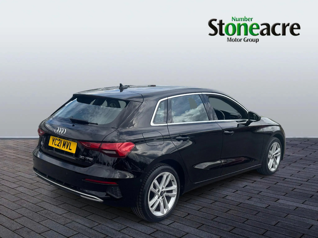 Audi A3 1.0 Tfsi 30 Sport Sportback S Tronic Euro 6 Ss Black #3