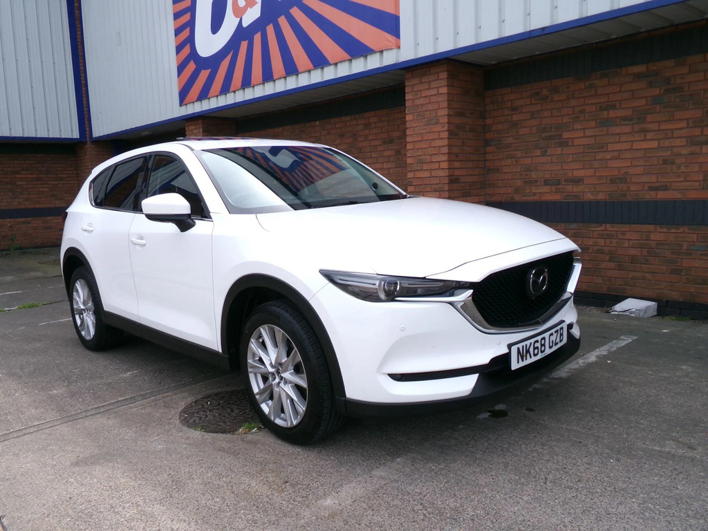 Mazda CX-5 2.2 Skyactiv-d Sport Nav 4Wd Euro 6 Ss White
