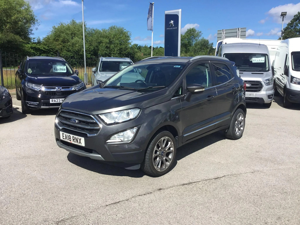 Ford Ecosport Ecoboost St-line Suv White #7