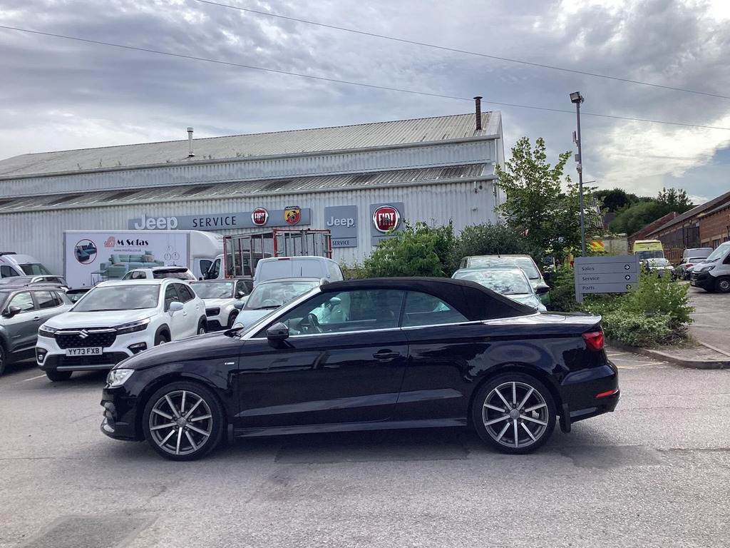 Audi A3 Cabriolet 2.0 Tdi S Line Quattro Euro 6 S S White #8