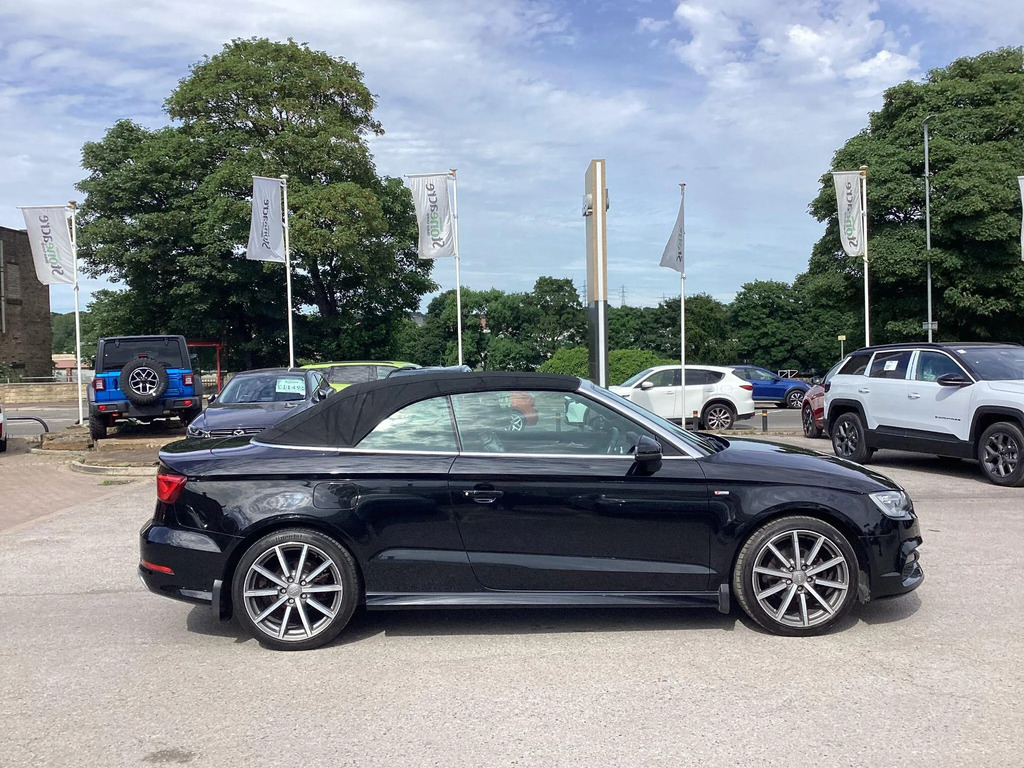 Audi A3 Cabriolet 2.0 Tdi S Line Quattro Euro 6 S S White #7