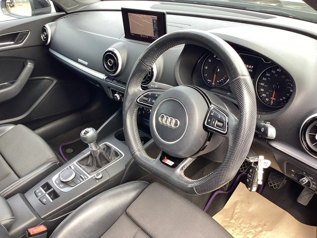 Audi A3 Cabriolet 2.0 Tdi S Line Quattro Euro 6 S S White #10
