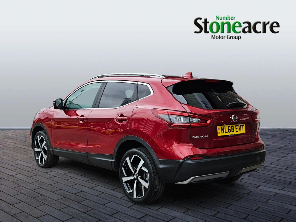 Nissan Qashqai 1.2 Dig-t Tekna Suv Euro 6 Ss Red #5