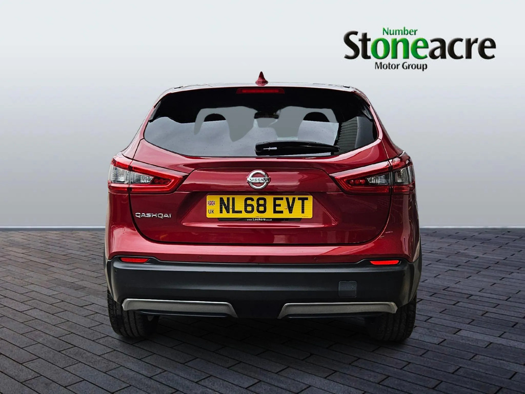 Nissan Qashqai 1.2 Dig-t Tekna Suv Euro 6 Ss Red #4