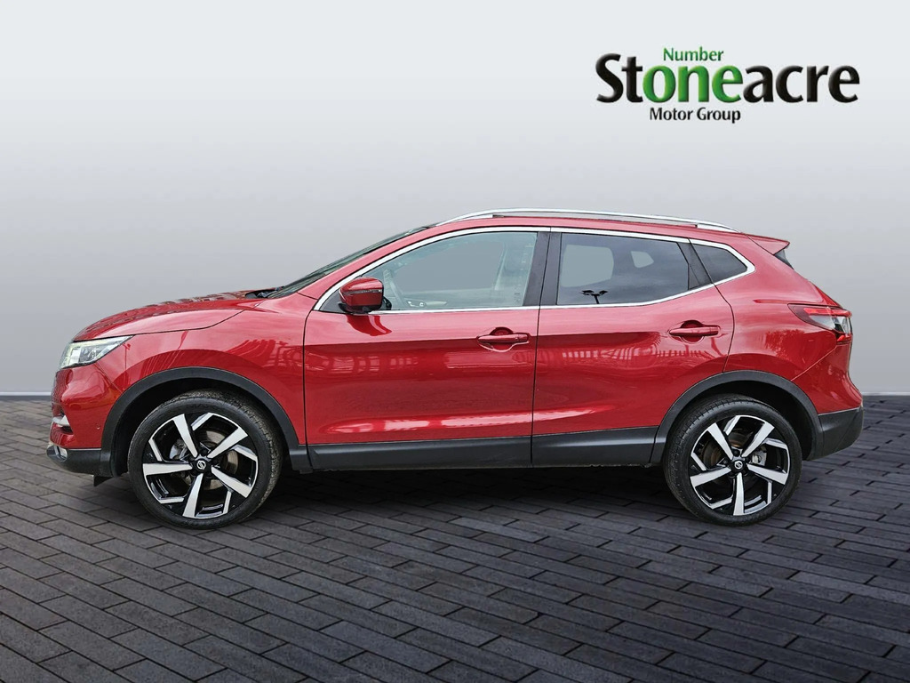 Nissan Qashqai 1.2 Dig-t Tekna Suv Euro 6 Ss Red #6