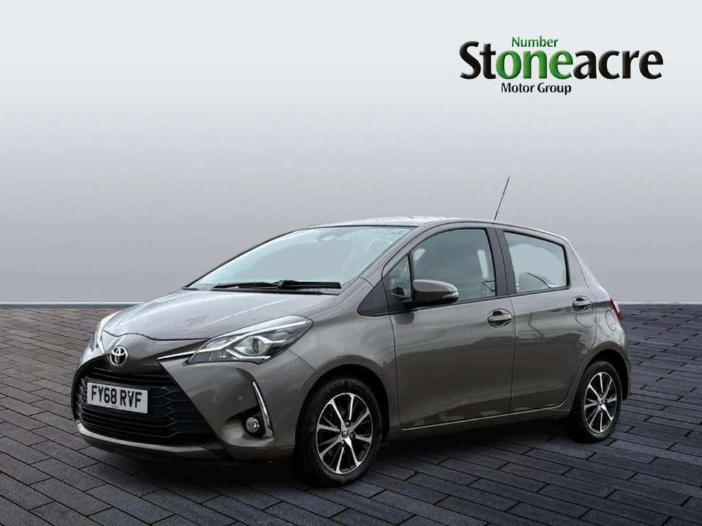 Toyota Yaris 1.5 Vvt-i Icon Tech Cvt Euro 6 Brown #3