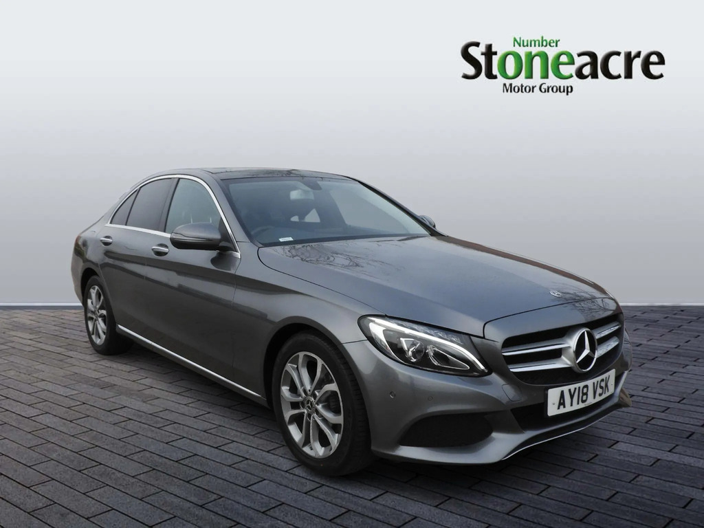 Mercedes-Benz C Class 1.6 C200d Sport Premium G-tronic Euro 6 Ss 4 Grey