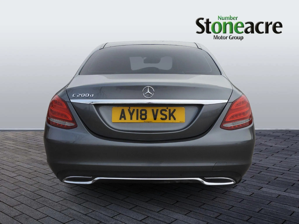 Mercedes-Benz C Class 1.6 C200d Sport Premium G-tronic Euro 6 Ss 4 Grey #4