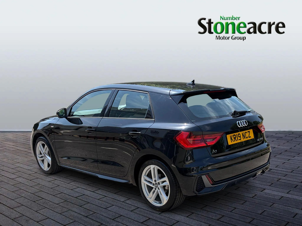 Audi A1 1.5 Tfsi 35 S Line Sportback S Tronic Euro 6 Ss Black #4