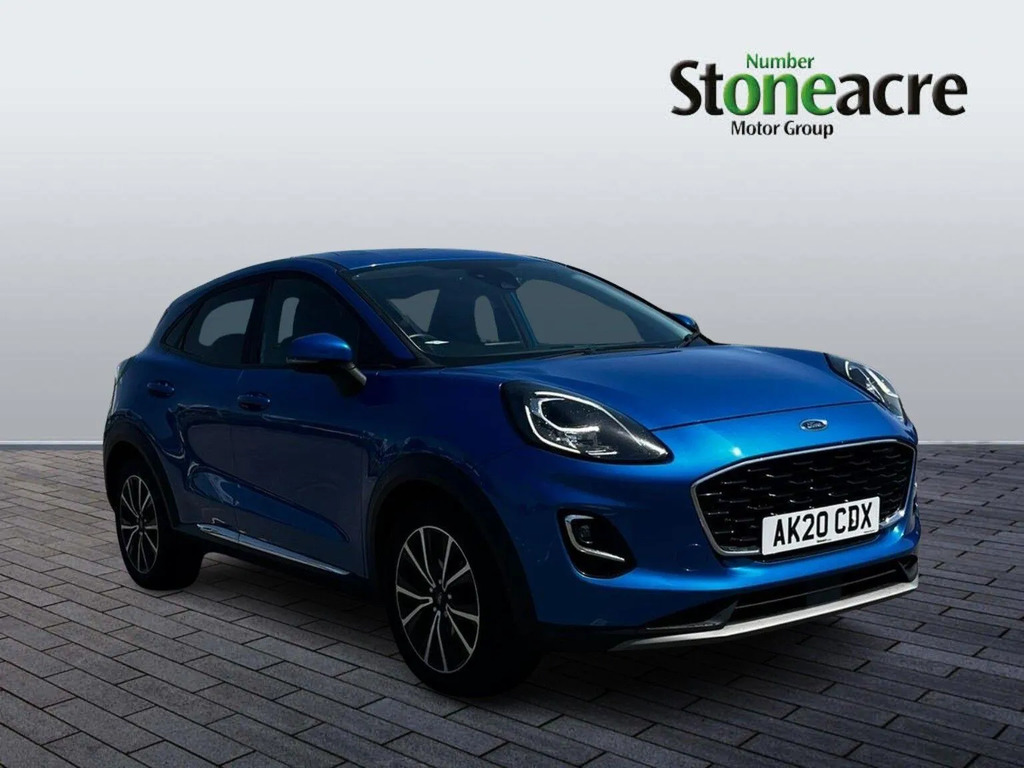Ford Puma 1.0 Ecoboost Hybrid Mhev Titanium Blue