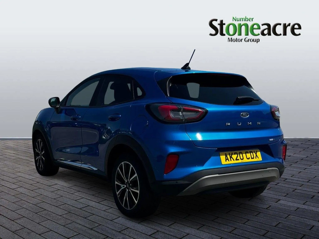 Ford Puma 1.0 Ecoboost Hybrid Mhev Titanium Blue #4