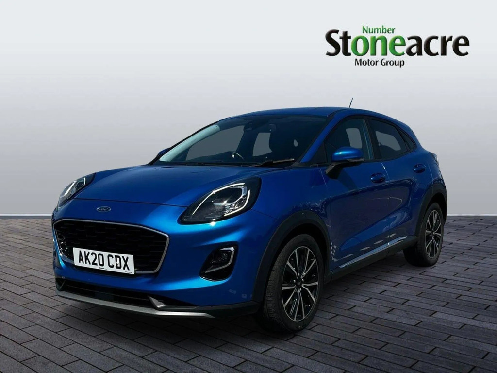 Ford Puma 1.0 Ecoboost Hybrid Mhev Titanium Blue #3