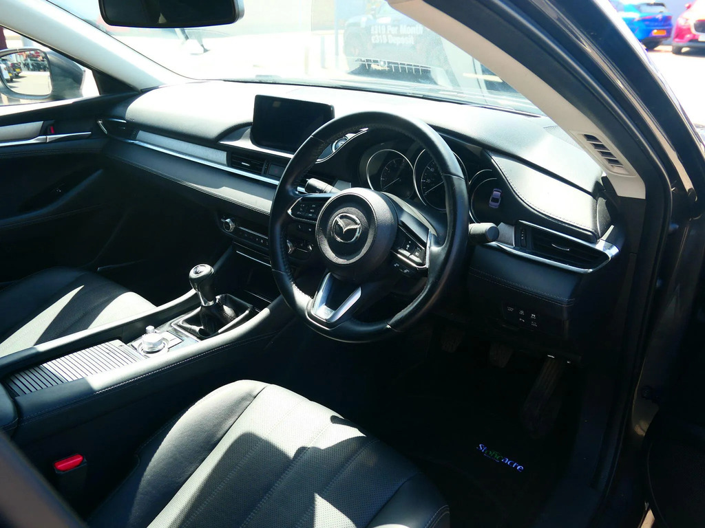 Mazda 6 Saloon 2.2 Skyactiv-d Sport Nav Euro 6 Ss Grey #9