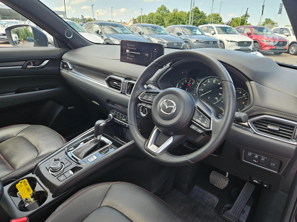 Mazda CX-5 2.5 E Skyactiv G Mhev Takumi Suv 4 Black #11