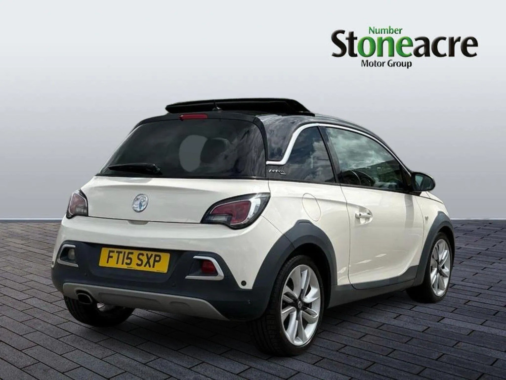 Vauxhall Adam Hatchback 2014 Vauxhall Adam 1.2 16V Glam M White #8