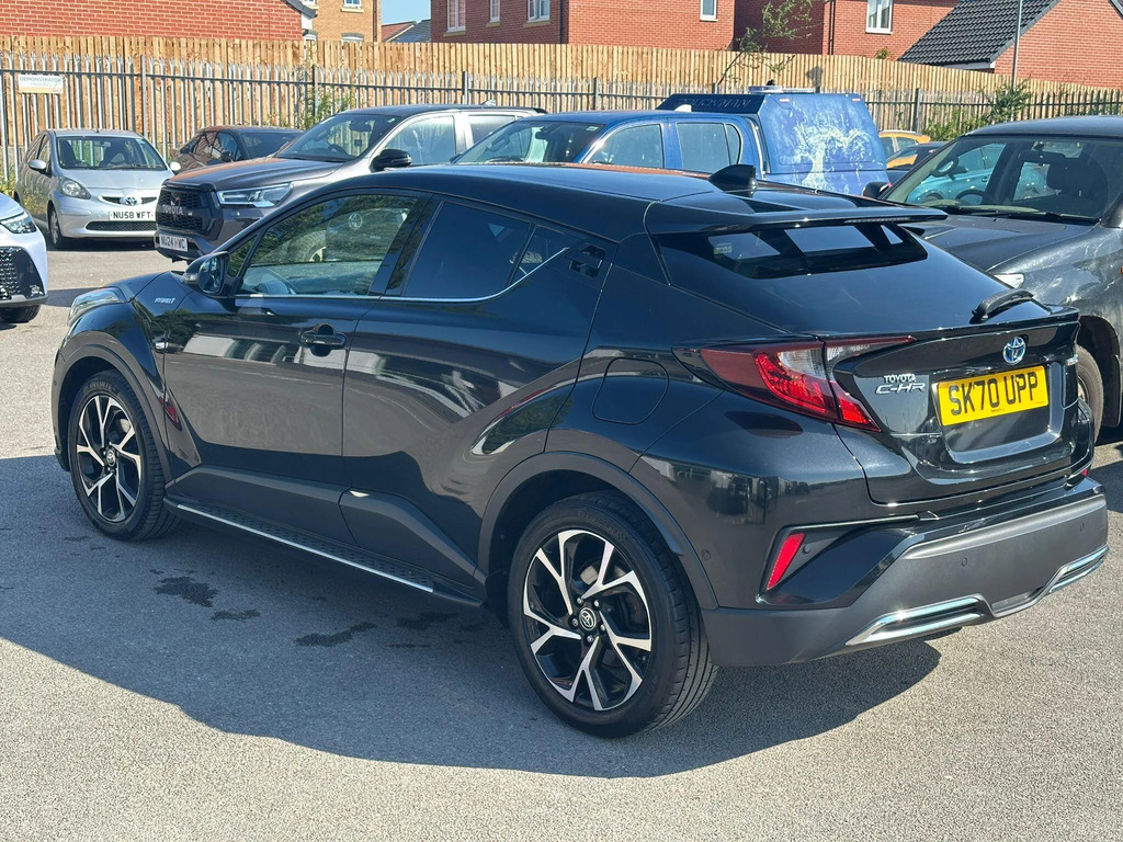 Toyota C-Hr 2.0 Vvt-h Design Cvt Euro 6 Ss Black #4