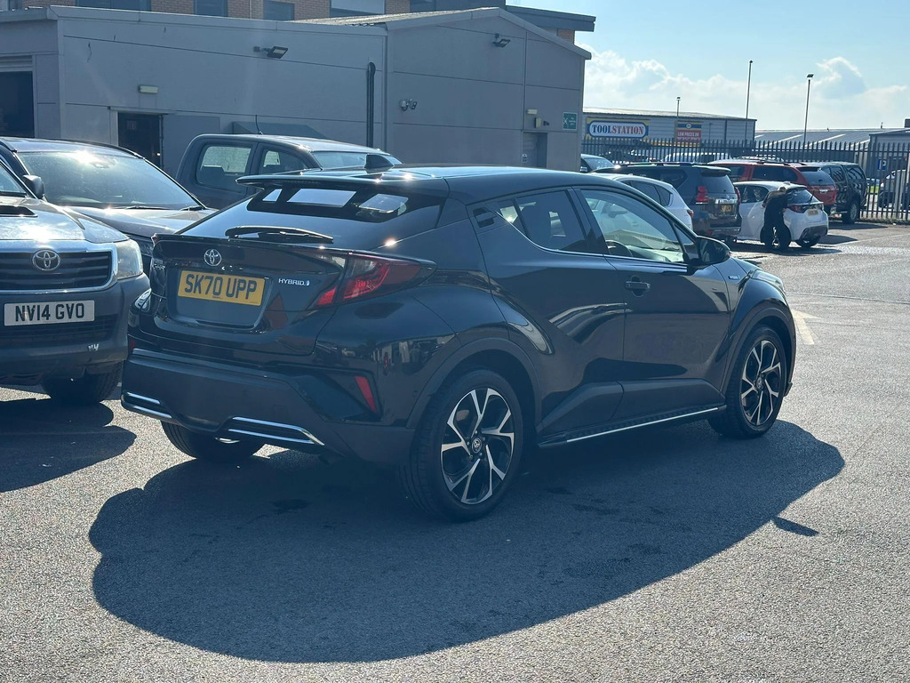 Toyota C-Hr 2.0 Vvt-h Design Cvt Euro 6 Ss Black #2