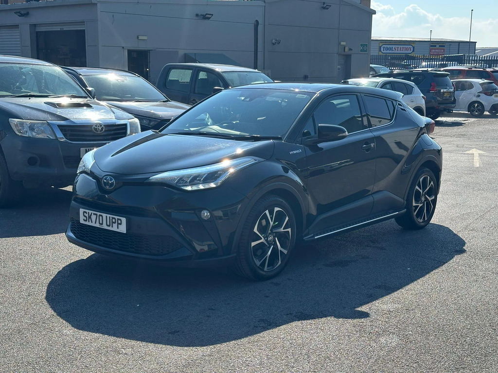 Toyota C-Hr 2.0 Vvt-h Design Cvt Euro 6 Ss Black #3