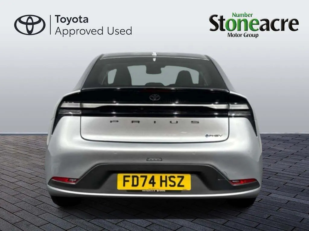 Toyota Prius Hatchback 1.8 Hybrid Euro6 Ss 20 Silver #17