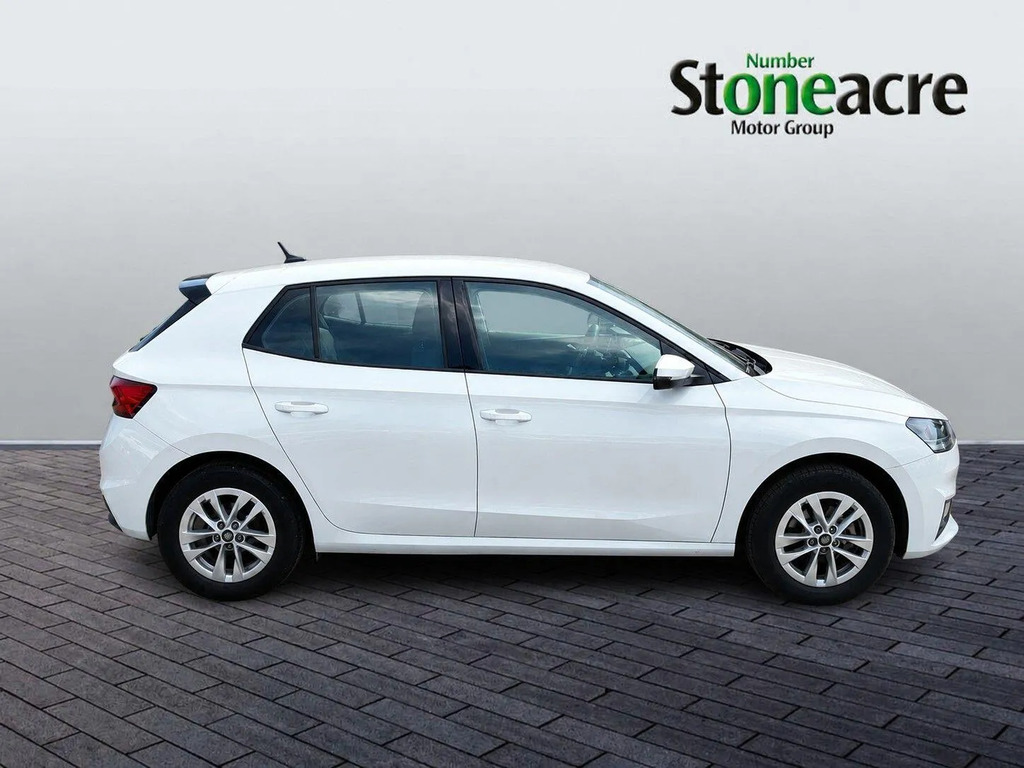 Skoda Fabia 1.0 Tsi 116 Design Edition Dsg White #7