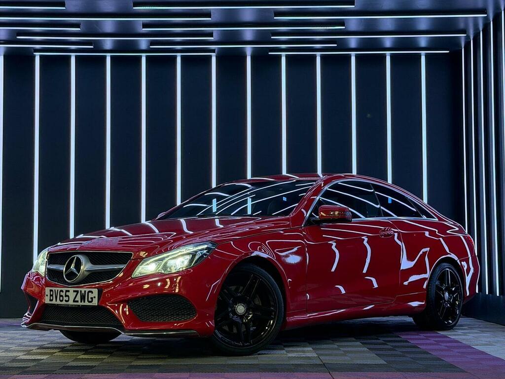 Mercedes-Benz E Class 3.0 E350d V6 Bluetec Amg Line G-tronic Euro 6 S Red #6