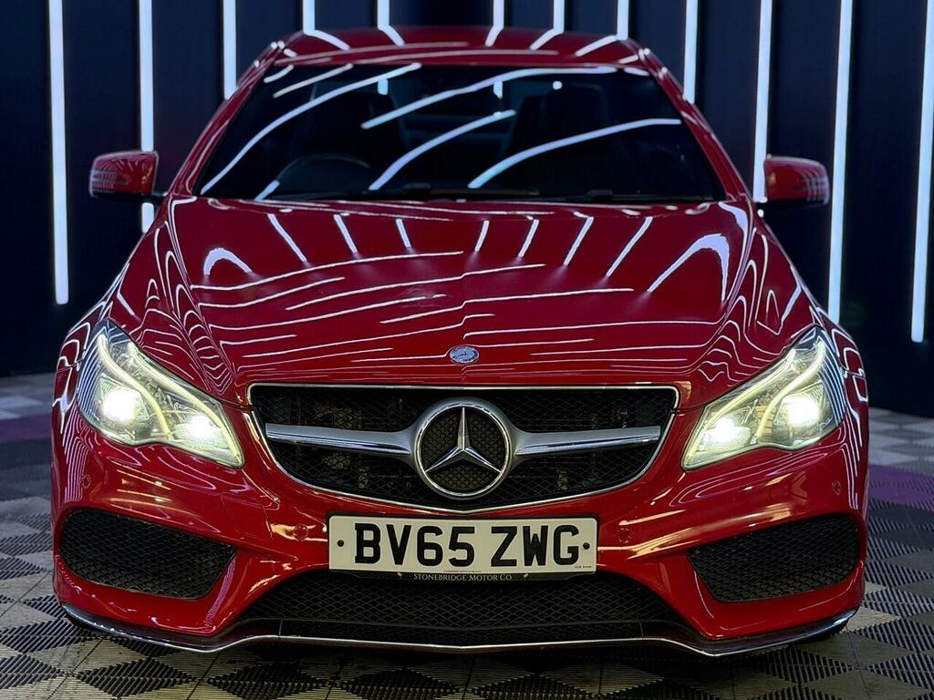 Mercedes-Benz E Class 3.0 E350d V6 Bluetec Amg Line G-tronic Euro 6 S Red #3