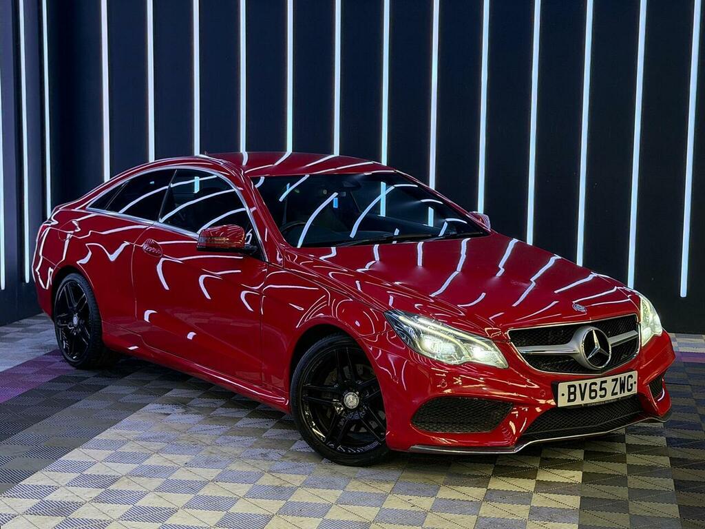 Mercedes-Benz E Class 3.0 E350d V6 Bluetec Amg Line G-tronic Euro 6 S Red #2