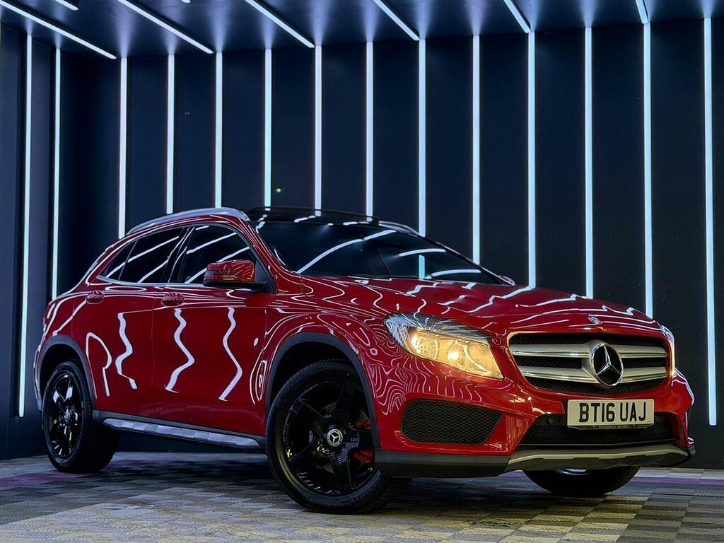 Mercedes-Benz GLA Class 2.1 Gla220d Amg Line 7G-dct 4Matic Euro 6 Ss Red
