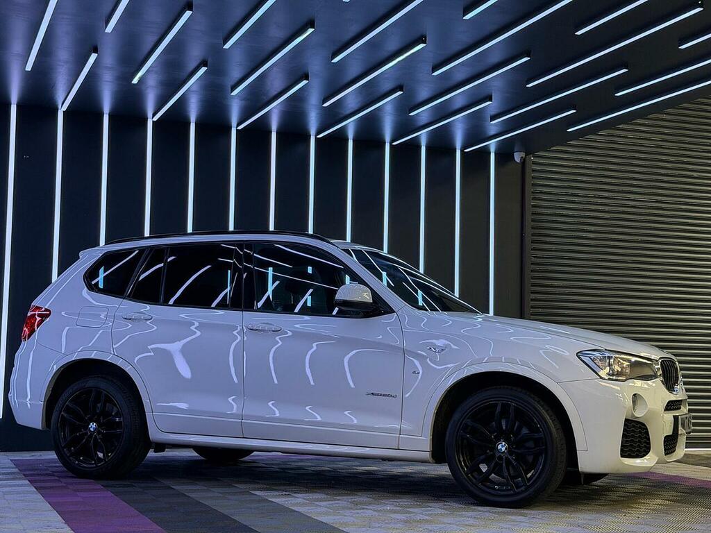 BMW X3 Xdrive20d Xline White #9