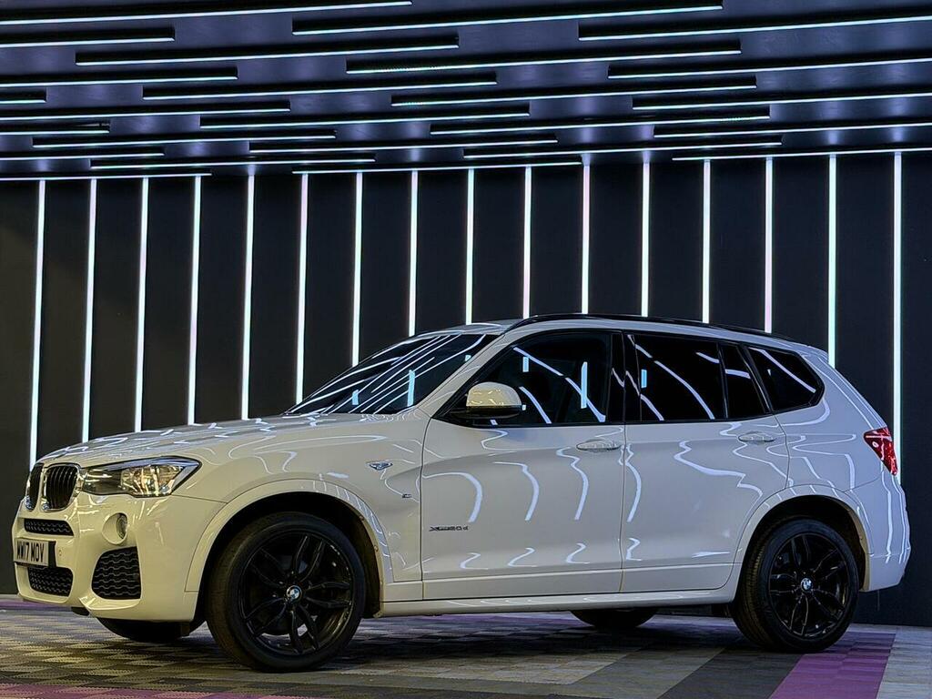 BMW X3 Xdrive20d Xline White #8