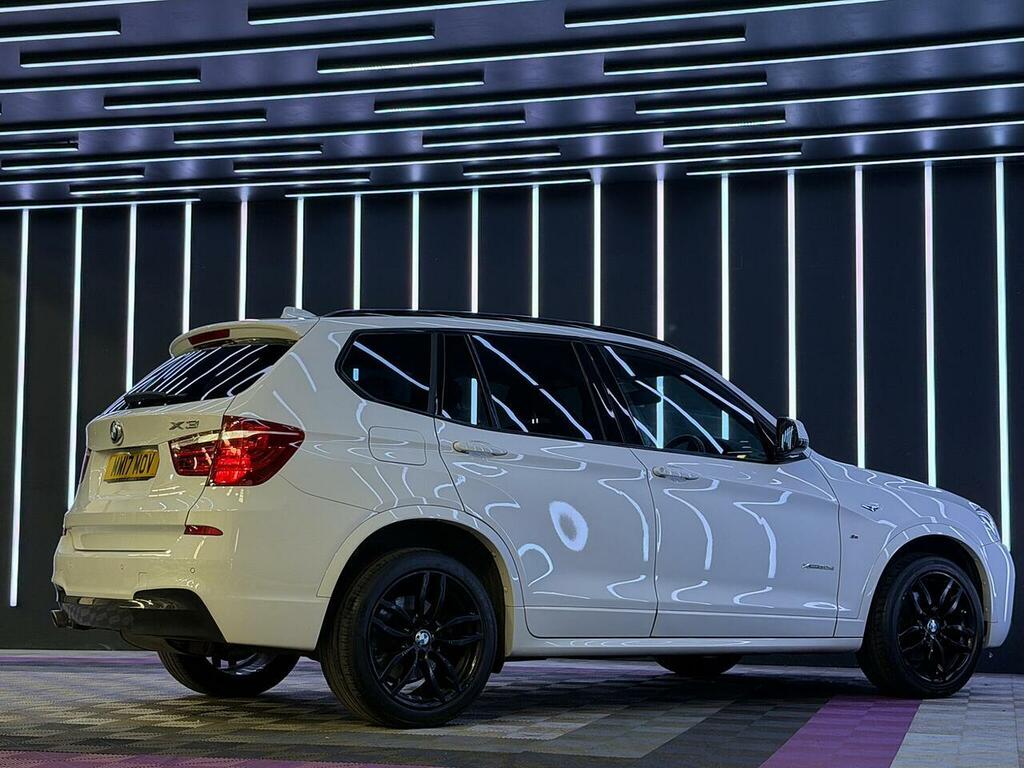BMW X3 Xdrive20d Xline White #10