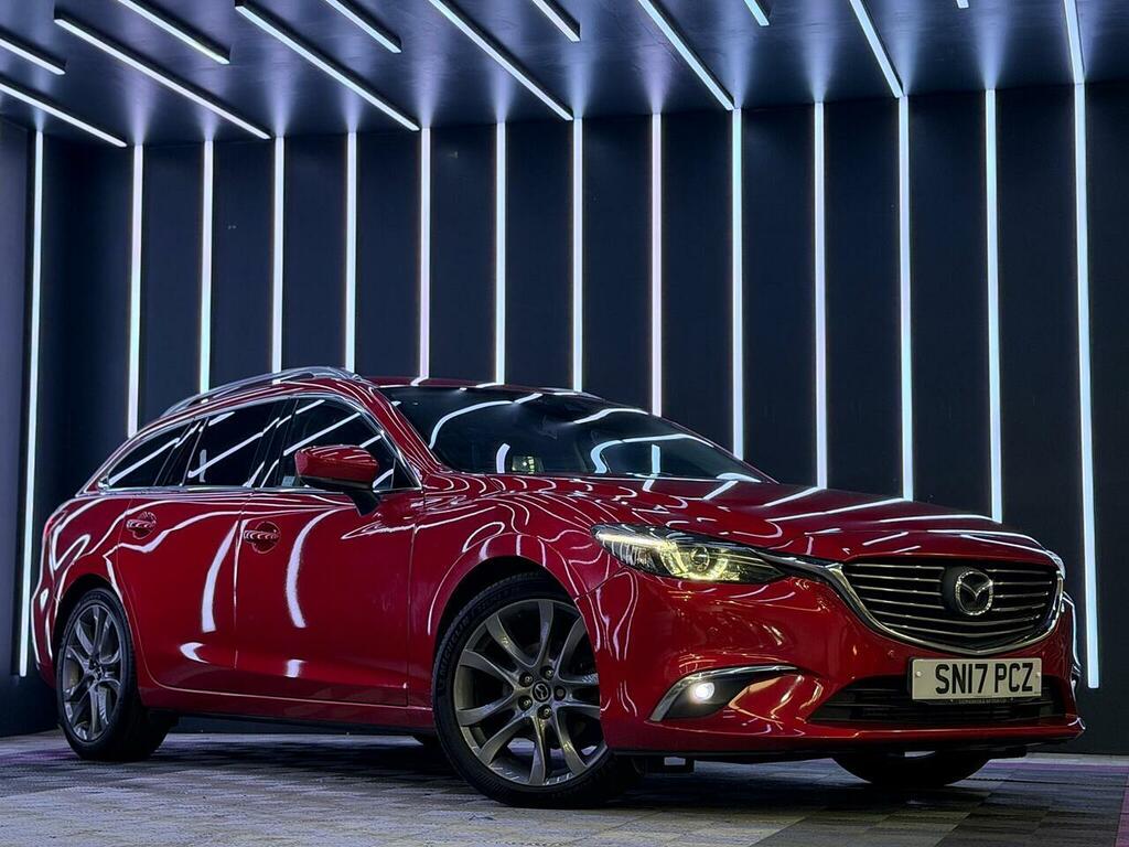 Mazda 6 2.2 Skyactiv-d Sport Nav Tourer Euro 6 Ss Red