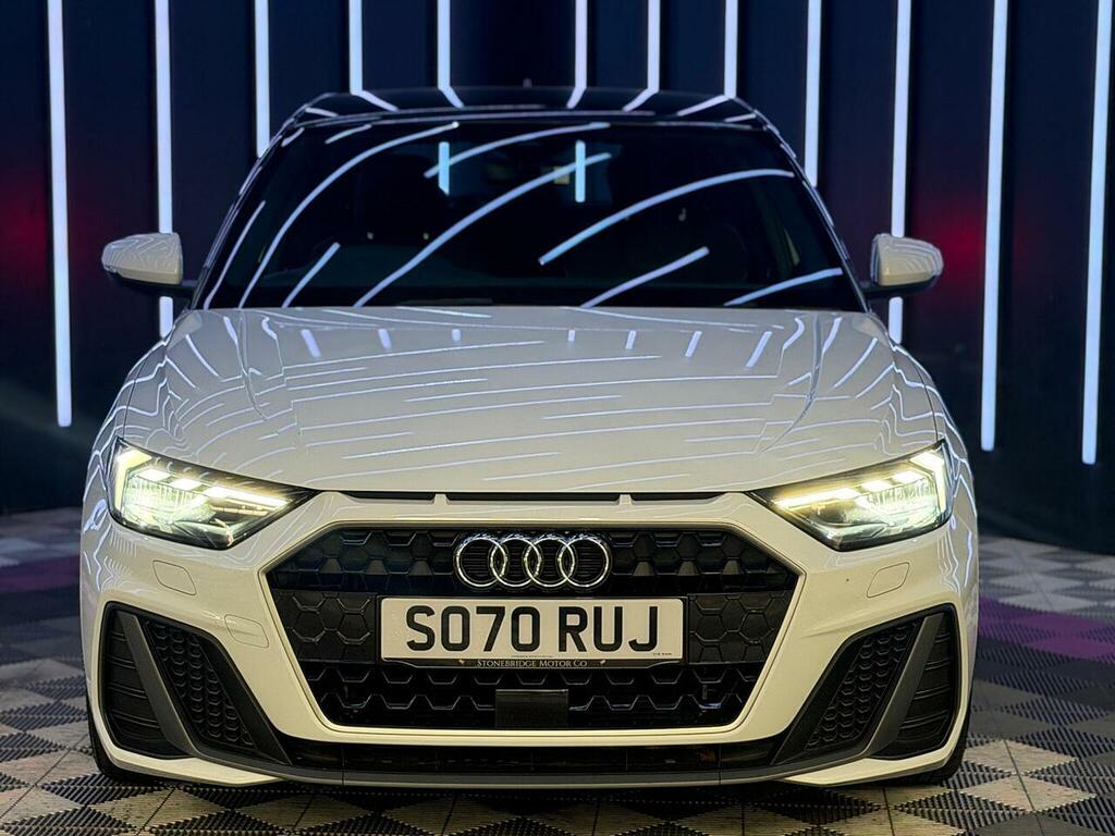 Audi A1 1.5 Tfsi 35 S Line Sportback S Tronic Euro 6 Ss White #5
