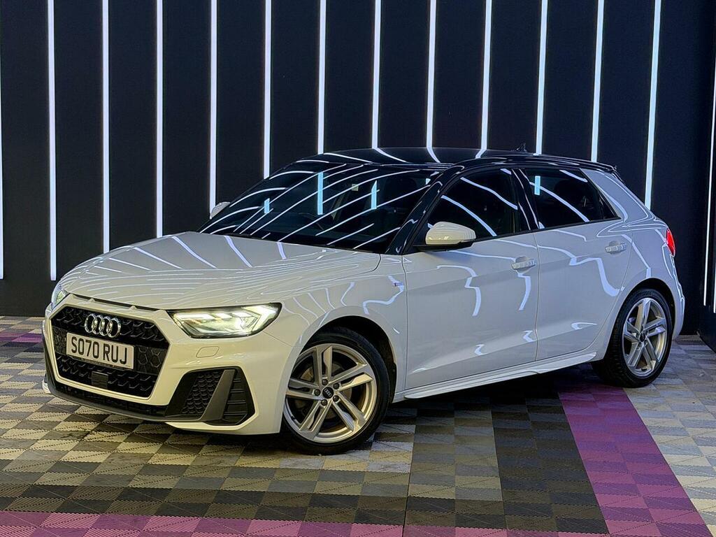 Audi A1 1.5 Tfsi 35 S Line Sportback S Tronic Euro 6 Ss White #4