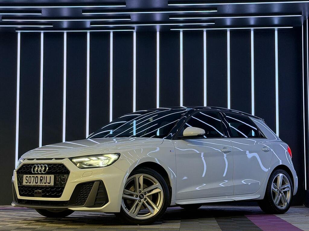 Audi A1 1.5 Tfsi 35 S Line Sportback S Tronic Euro 6 Ss White #3