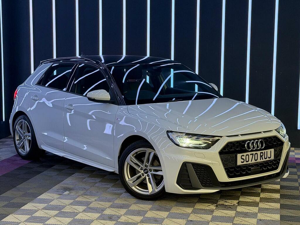 Audi A1 1.5 Tfsi 35 S Line Sportback S Tronic Euro 6 Ss White #2