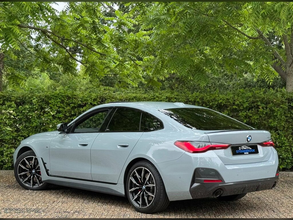 BMW 4 Series Gran Coupe 2.0 420I M Sport Euro 6 Ss EO22PGU Grey #4