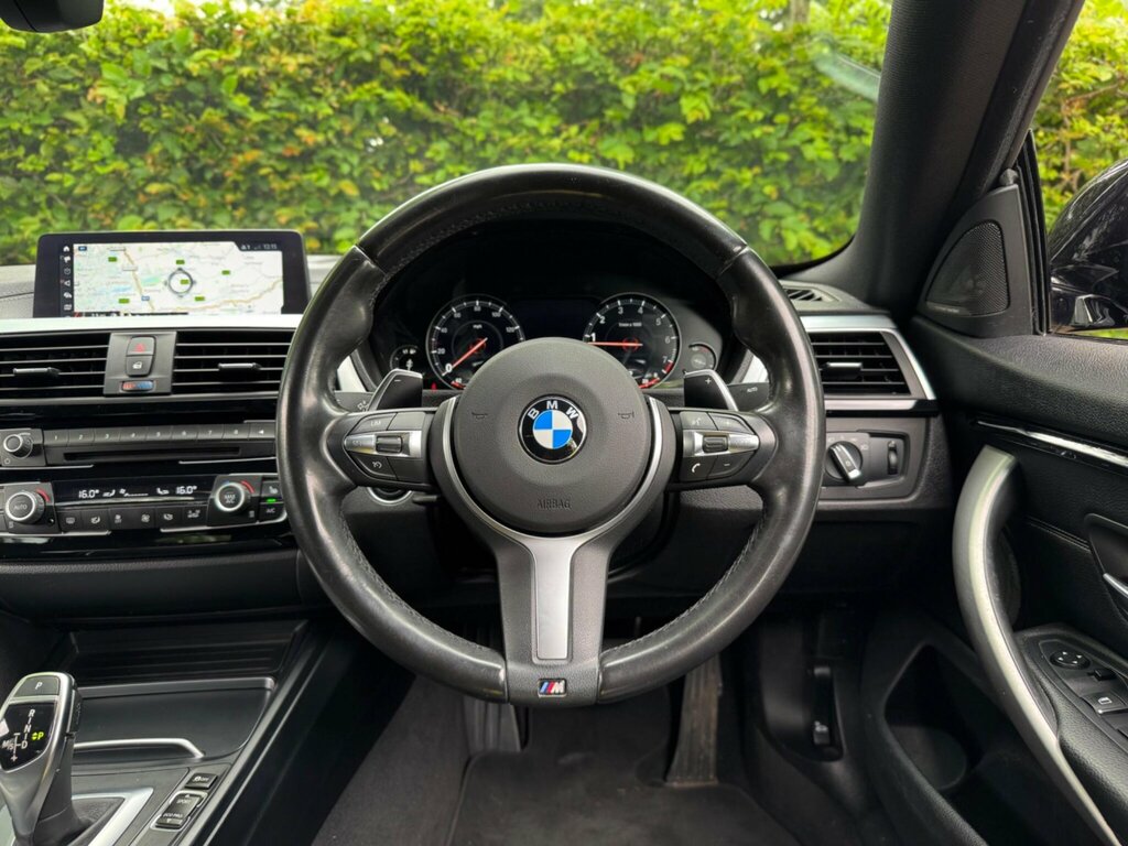 BMW 4 Series Gran Coupe 2.0 420I M Sport Euro 6 Ss Black #2
