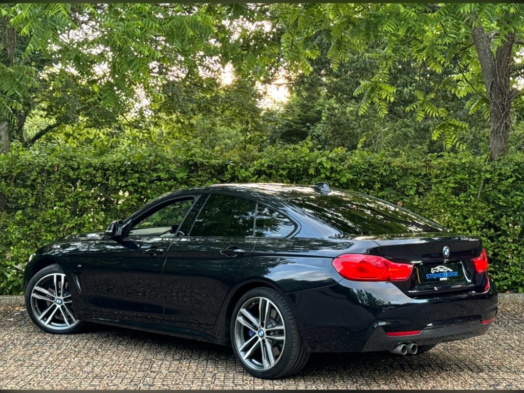 BMW 4 Series Gran Coupe 2.0 420I M Sport Euro 6 Ss Black #3