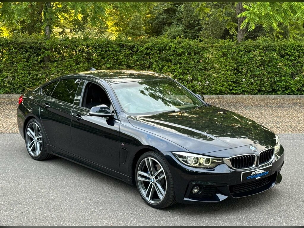BMW 4 Series Gran Coupe 2.0 420I M Sport Euro 6 Ss Black #6