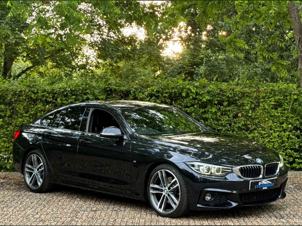 BMW 4 Series Gran Coupe 2.0 420I M Sport Euro 6 Ss Black #4