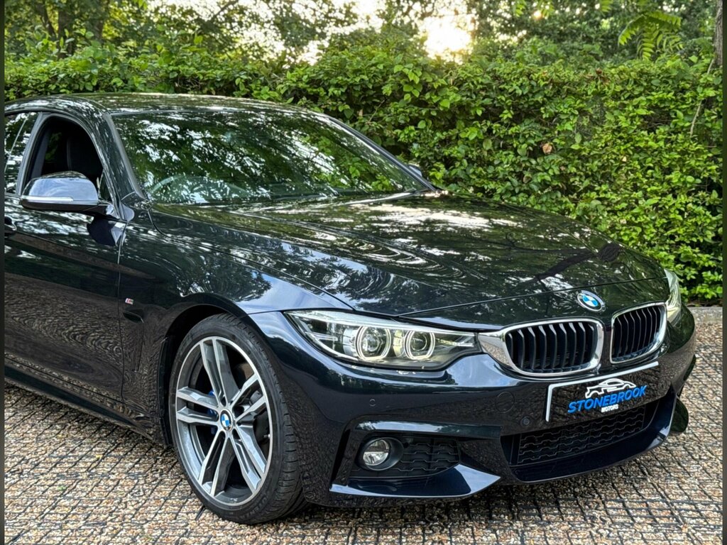 BMW 4 Series Gran Coupe 2.0 420I M Sport Euro 6 Ss Black #5