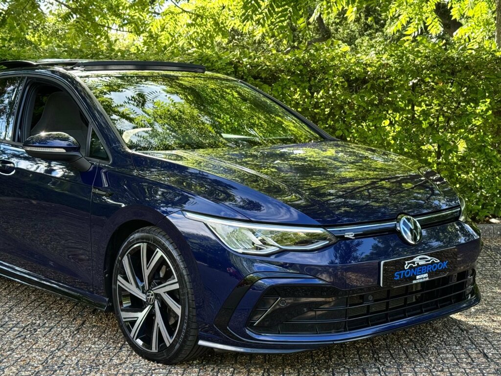 Volkswagen Golf 1.5 Etsi Mhev R-line Dsg Euro 6 Ss KV24EUF Blue #6