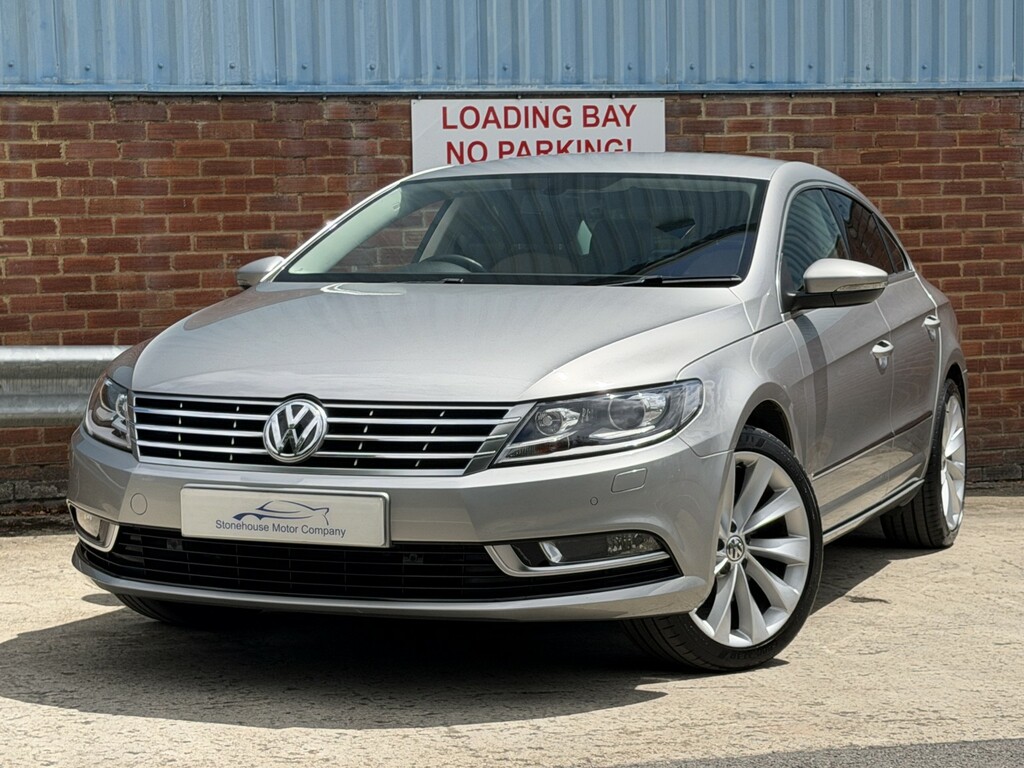 Volkswagen CC Saloon 2.0 Tdi Bluemotion Tech Gt 2015 Silver